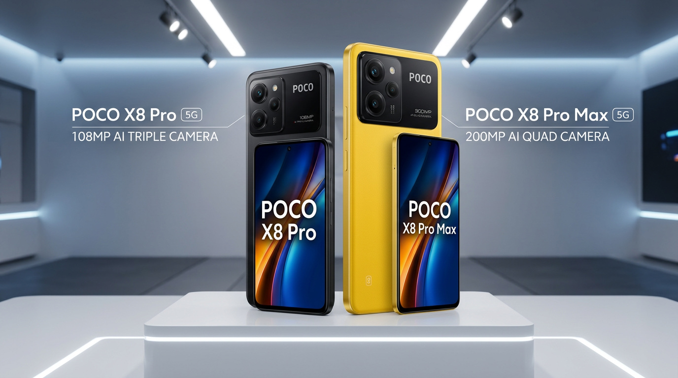 পোকো এক্স৮ প্রো এবং পোকো এক্স৮ প্রো ম্যাক্স দাম কত বাংলাদেশে | Poco X8 Pro and Poco X8 Pro Max Price in Bangladesh 2026