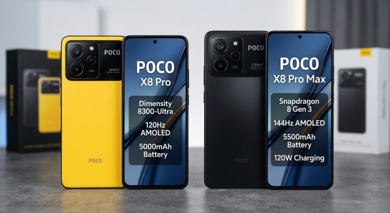 পোকো এক্স৮ প্রো এবং পোকো এক্স৮ প্রো ম্যাক্স দাম কত বাংলাদেশে | Poco X8 Pro and Poco X8 Pro Max Price in Bangladesh 2026